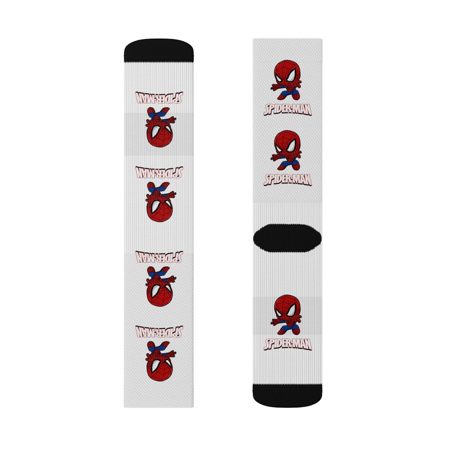 Spiderman Sublimation Socks
